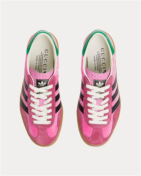 pink adidas gucci trainers